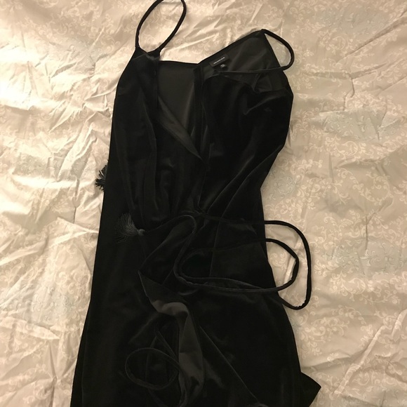 target velvet wrap dress